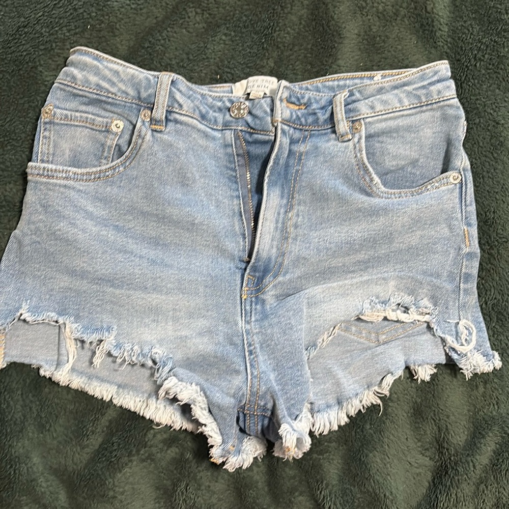 Love tree denim shorts